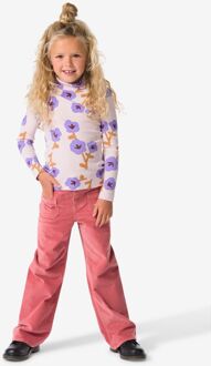 Hema Kinderbroek velvet roze (roze) - 158