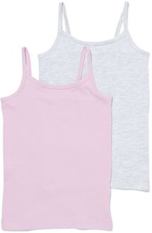 Hema Kinderhemden katoen/stretch - 2 stuks lila (lila) - 86/92