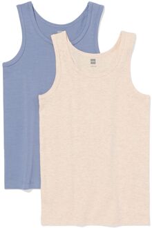 Hema Kinderhemden zee - 2 stuks blauw (blauw) - 86/92