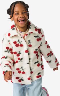 Hema Kinderjas teddy kersen ecru (ecru) - 110/116