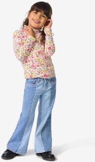 Hema Kinderjeans bootcut lichtblauw (lichtblauw) - 140