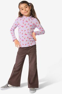 Hema Kinderjeans bootcut twill bruin (bruin) - 122