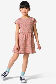 Hema Kinderjurk A-lijn jersey fruitprint ecru (ecru) - 110/116