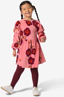 Hema Kinderjurk bloemen roze (roze) - 98/104