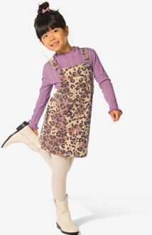 Hema Kinderjurk dierenprint lichtbruin (lichtbruin) - 122/128