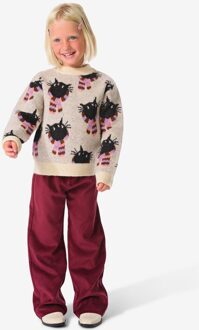 Hema Kinderlegging corduroy wijnrood (wijnrood) - 146/152