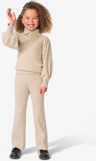Hema Kinderlegging flared rib ecru (ecru) - 110/116