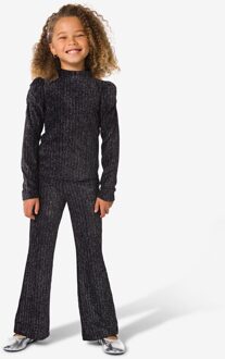 Hema Kinderlegging glitter zwart (zwart) - 122/128