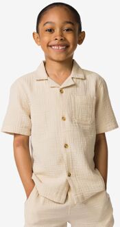 Hema Kinderoverhemd beige (beige) - 146/152