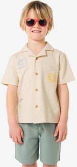 Hema Kinderoverhemd crepe ecru (ecru) - 86/92