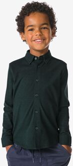 Hema Kinderoverhemd katoen groen (groen) - 98/104