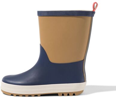 Hema Kinderregenlaars kleurblokken blauw blauw (blauw) - 32/33