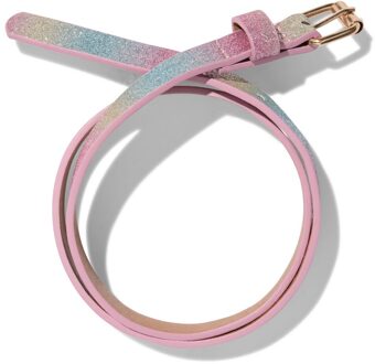 Hema Kinderriem regenboog glitter multi (multi) - 70
