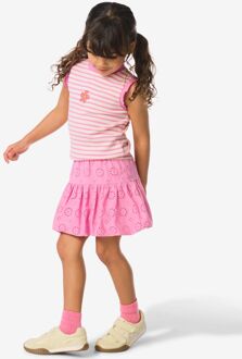 Hema Kinderrok geborduurd roze (roze) - 122/128