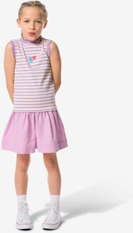 Hema Kindershort comfy fit paars (paars) - 122/128