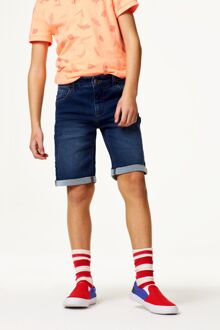 Hema Kindershort jogdenim donkerblauw (donkerblauw) - 86/92