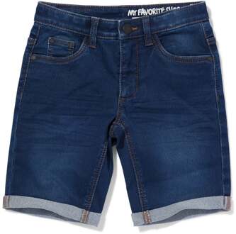 Hema Kindershort jogdenim donkerblauw (donkerblauw)