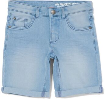 Hema Kindershort jogdenim lichtblauw (lichtblauw) - 146/152