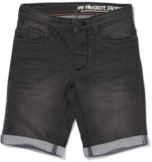 Hema Kindershort jogdenim zwart (zwart)