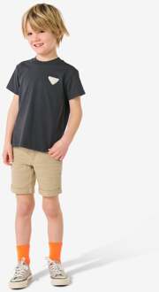 Hema Kindershort regular fit beige (beige) - 134/140