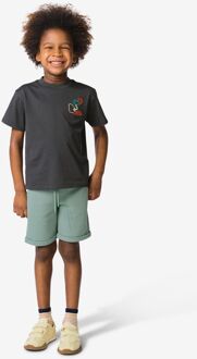 Hema Kindershort regular fit groen (groen) - 86/92