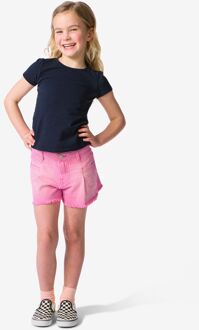 Hema Kindershort strepen roze (roze) - 86/92