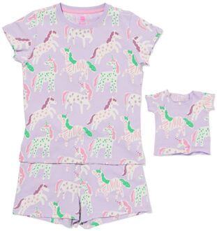 Hema Kindershortama dieren lila (lila) - 122/128