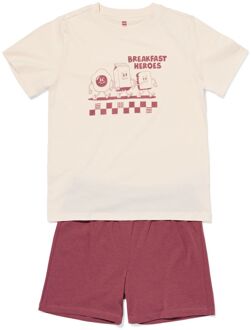Hema Kindershortama ontbijt rood (rood) - 146/152