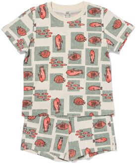 Hema Kindershortama vissen gebroken wit (gebroken wit) - 110/116