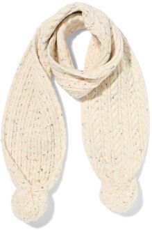 Hema Kindersjaal pompon crème