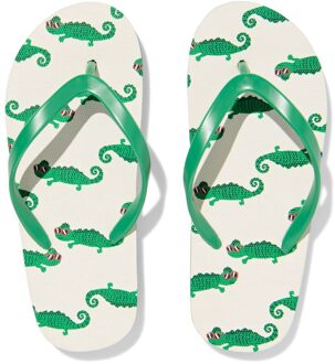 Hema Kinderslippers hagedissen gebroken wit (gebroken wit) - 36/37