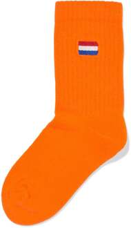 Hema Kindersokken Nederlandse vlag oranje (oranje) - 27/30