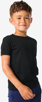 Hema Kindersportshirt zwart (zwart) - 146/152