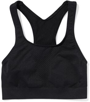 Hema Kindersporttop naadloos zwart (zwart) - 134/140