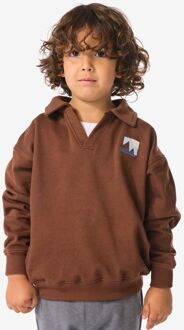 Hema Kindersweater bruin (bruin) - 98/104