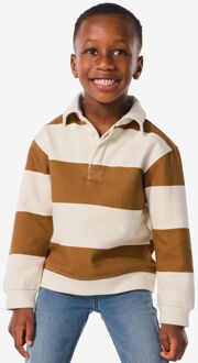 Hema Kindersweater Strepen Bruin (bruin) - 110/116