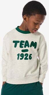 Hema Kindersweater 'team 1926' ecru (ecru) - 86/92