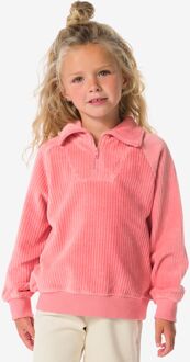 Hema Kindertrui corduroy roze (roze) - 122/128