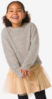 Hema Kindertrui glitter zilver (zilver) - 110/116