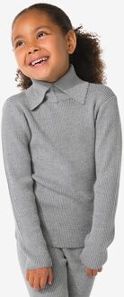 Hema Kindertrui glitter zilver (zilver) - 98/104