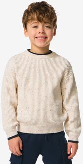 Hema Kindertrui grofgebreid ecru (ecru) - 122/128