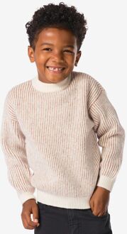 Hema Kindertrui rib strepen bruin (bruin) - 98/104