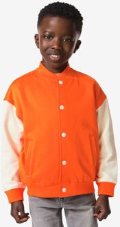 Hema Kindervest bomber kleurblokken Koningsdag oranje (oranje) - 122/128