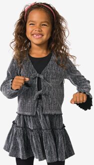 Hema Kindervest glitter zwart (zwart) - 146/152