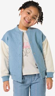 Hema Kindervest jersey hartjes blauw (blauw) - 122/128