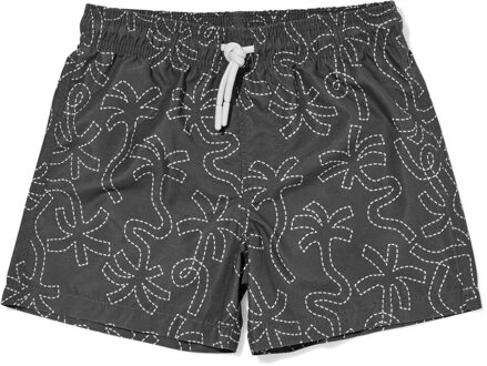 Hema Kinderzwembroek palmbomen antraciet (antraciet) - 158/164