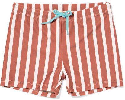 Hema Kinderzwembroek strepen bruin (bruin) - 146/152