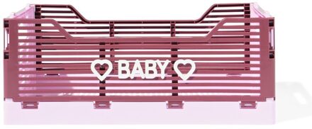 Hema Klapkrat letterbord recycled bordeauxrood (bordeauxrood)