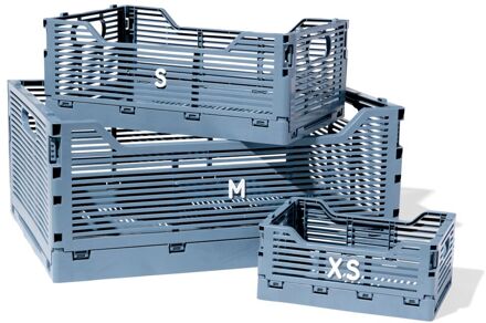 Hema Klapkrat letterbord recycled donkerblauw (donkerblauw) - 39811087