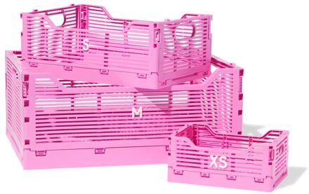 Hema Klapkrat letterbord recycled roze (roze) - 39810404